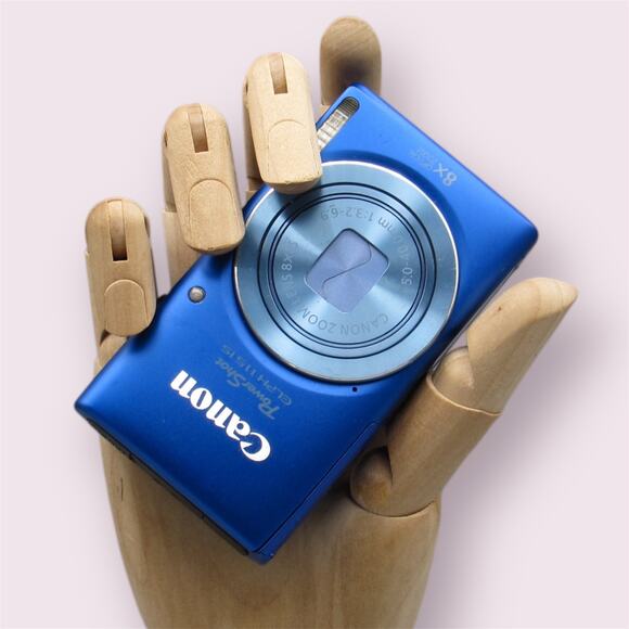 Canon PowerShot ELPH 115 IS Digital Camera | 16MP | Blue - Picture 1 of 6